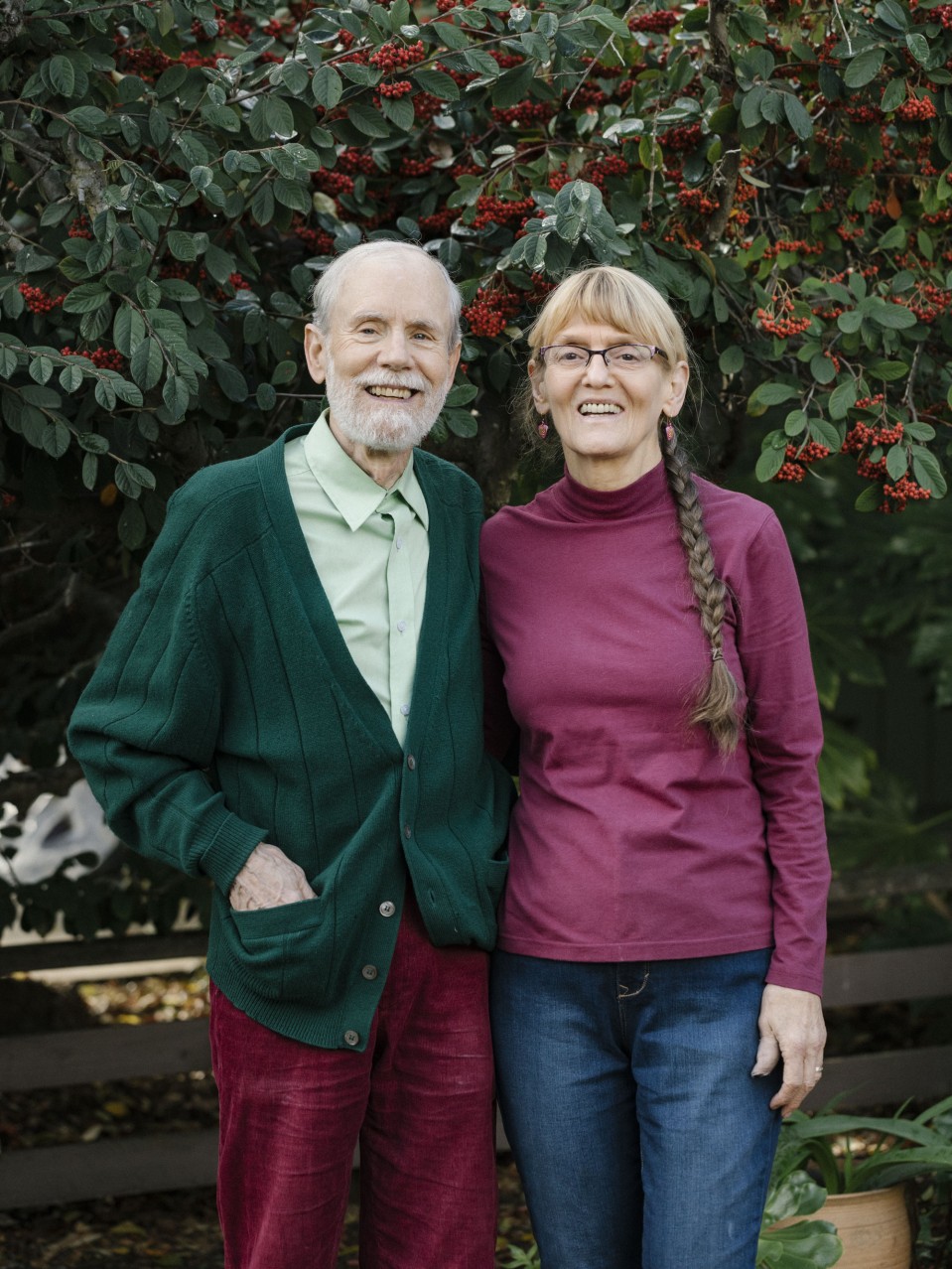 Bruce Heflinger ’69, SM ’71, PhD ’80, and Mary DeMasters