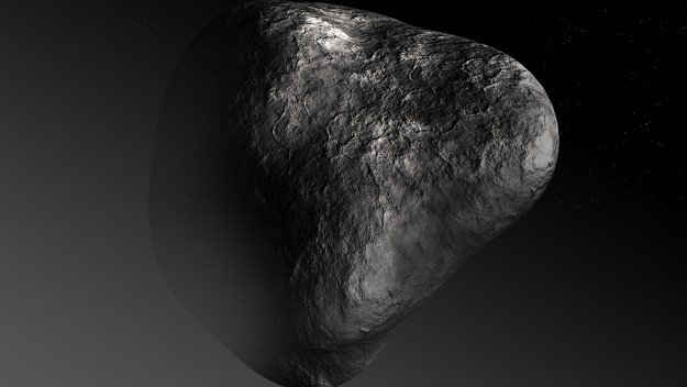 Artist's impression of a cometary nucleus.