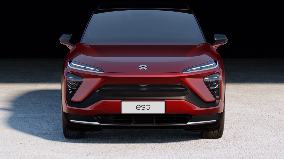 China-based NIO's ES6 electric SUV.