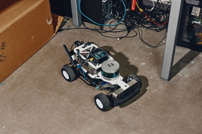 An image of a chip controlled car