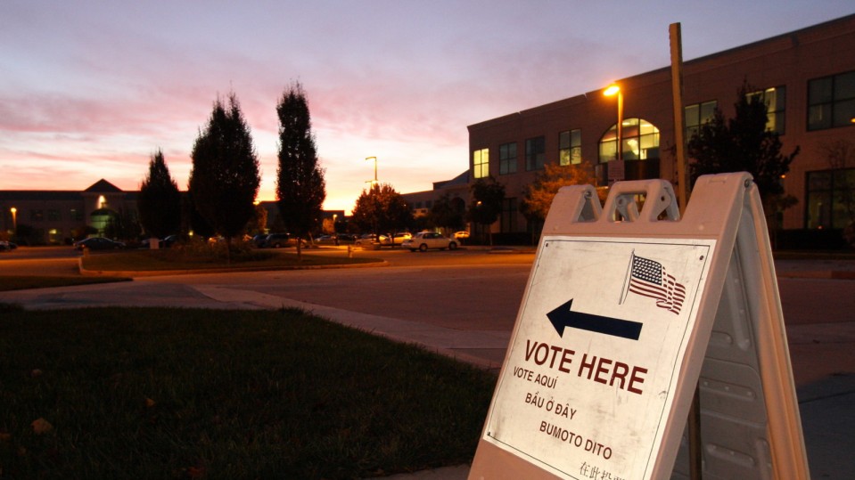 "Election Day 2008, North San Jose" by Shayan (USA) is licensed under CC BY 2.0