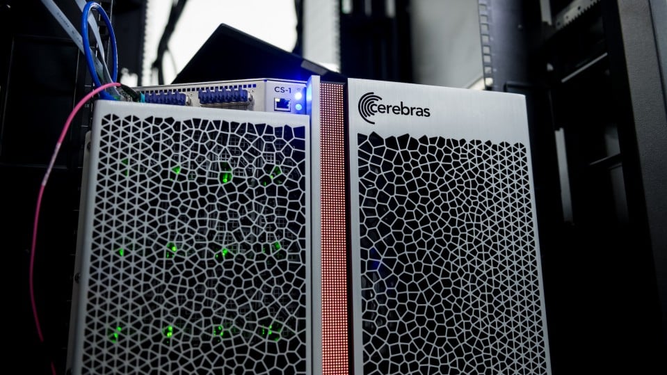 The Cerebras CS-1 computer, optimized for artificial intelligence applications.