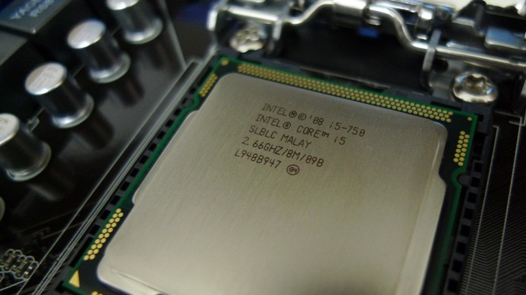 An Intel Core i5 processor