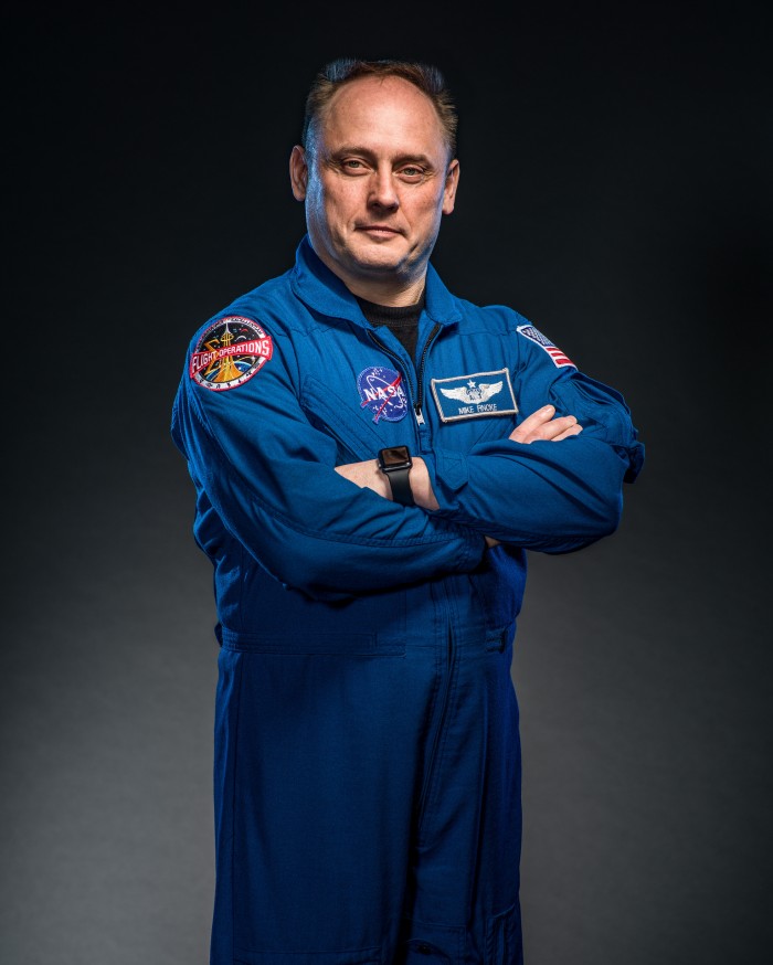 Photograph of Astronaut Mike Fincke