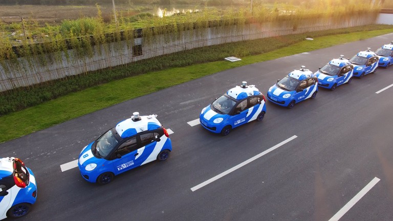 Baidu's autonomous cars
