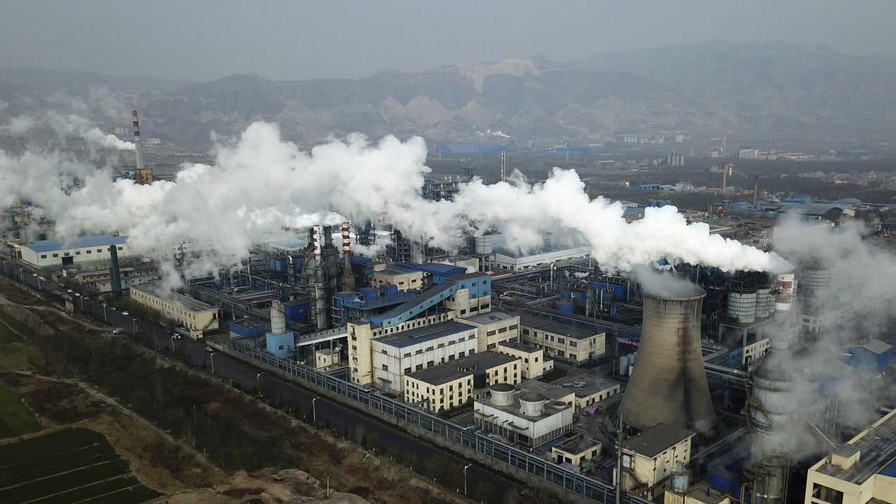 A coal processing plan in China's Shanxi Province.