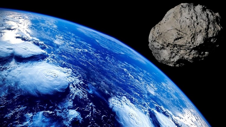 A near-Earth asteroid.