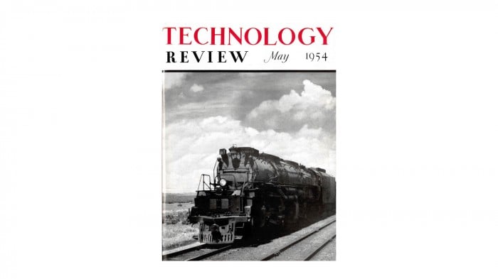 Technology Review 1954 issue