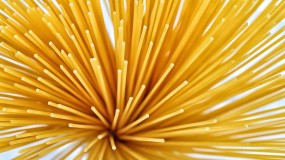 Photo of dry spaghetti