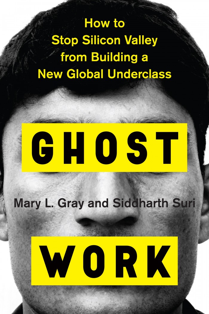 The cover of the book Ghost Work