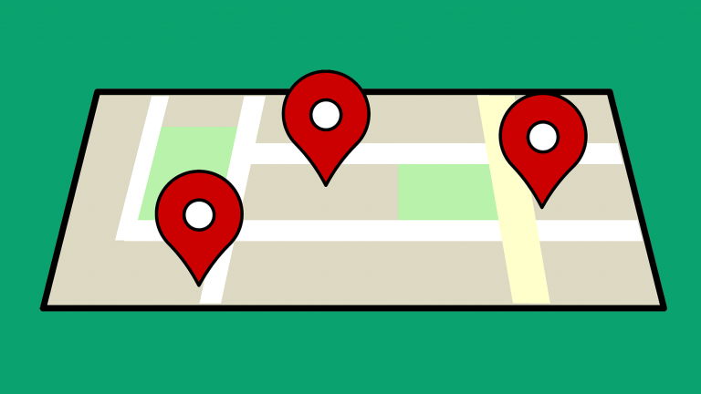 Google maps pins
