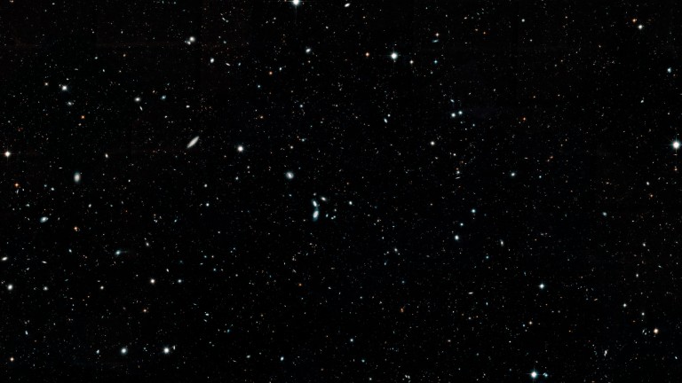 A Hubble Space Telescope image containing 265,000 galaxies