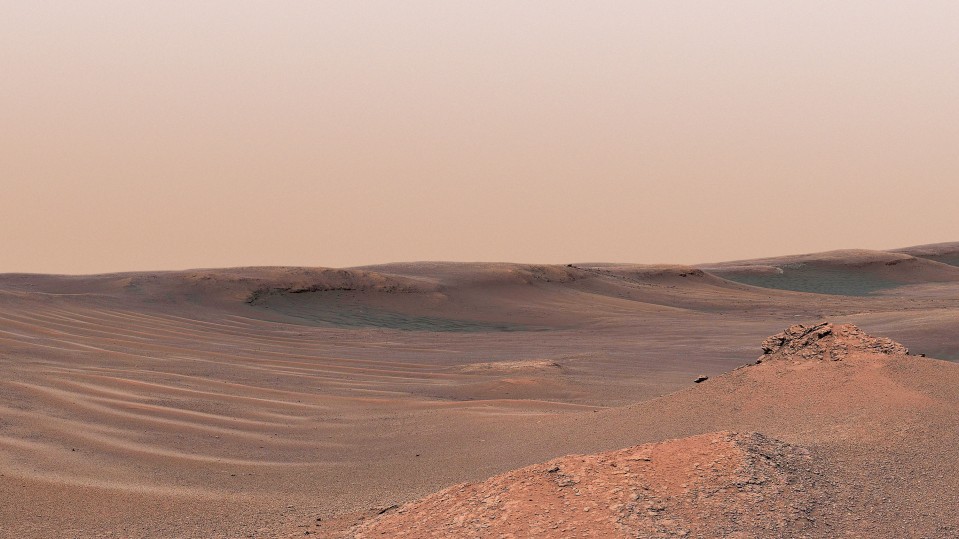 Photo of Mars's surface