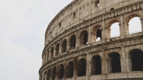 An image of the Roman Colosseum