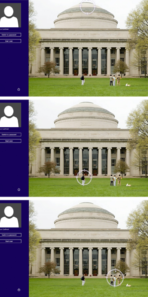 Photo ID log-in, photo of MIT
