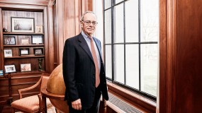 MIT President in his office