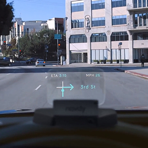 Navdy, a heads-up display for the car