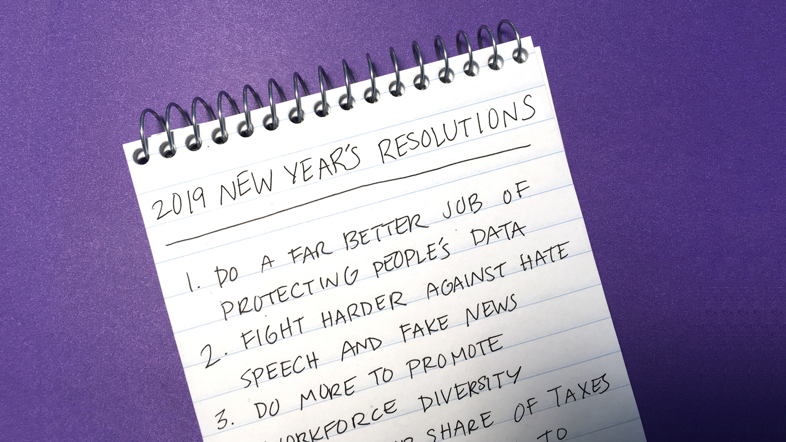 Seven New Years Resolutions For Big Tech In 2019 Mit Technology