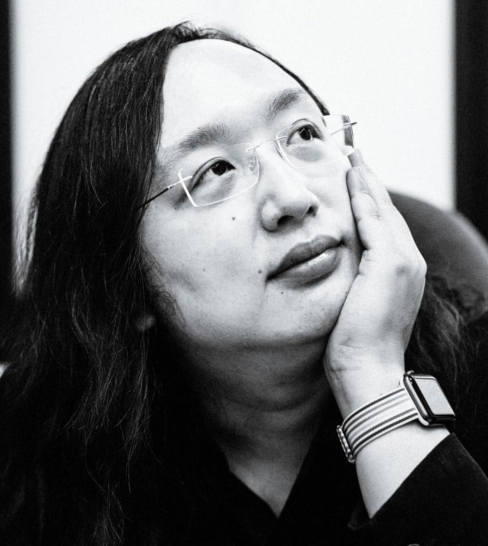 Portrait photograph of Audrey Tang