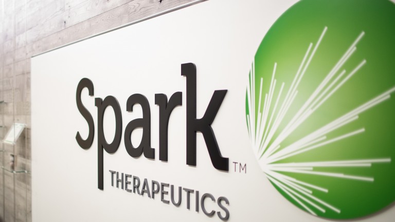 A spark therapeutics logo