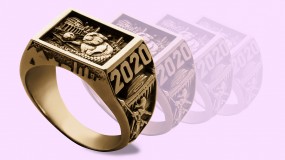 2020 Brass Rat class ring