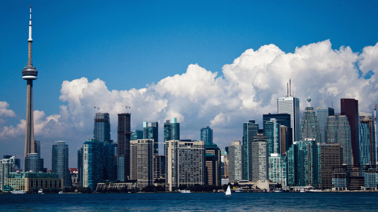 A photo of Toronto's waterfront