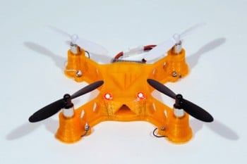 The quadcopter printed by Voxel8